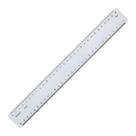Régua Acrílica Desetec Trident 30cm Mod 7230
