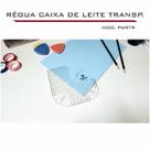 Régua Caixa Leite Gabarito Patchwork PW9 15 cm Transp. Fenix Régua Caixa Leite Gabarito Patchwork PW9 15 cm Transp. Fenix