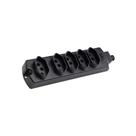 Régua Com 5 Tomadas Margirius Tmu5-320 2p+t 20A Preta Bivolt Preto