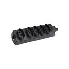 Régua com 5 Tomadas MarGirius TMU5-320 2P+T 20A Preta Bivolt