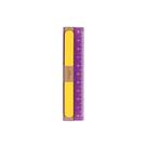Régua com Borracha Tris Flair com Bordas Antideslizantes 10 cm 1 Unidade Amarelo Régua com Borracha Tris Flair com Bordas Antideslizantes 10 cm 1 Unidade Amarelo