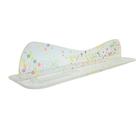 Régua com Proteção 30cm Safecut Acrílico Glitter Flor Marpax