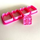 Régua Cortadora com Marcador Presente - D240152 - Ideal para Massas e Pastas