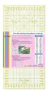 Régua Corte 16x32cm 3mm Patchwork Cartonagem Scrapbook