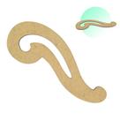 Régua Curva Francesa 1116 Mdf Costura Modelista Patchwork