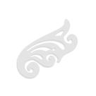 Régua Curva Francesa Molde Alfaiate Confecção 25x11cm