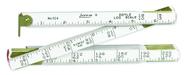Régua DayMark TT524N Doyle Log Rule 122 cm preta Régua DayMark TT524N Doyle Log Rule 122 cm preta