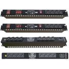 Regua de AC Profissional Padrão Rack 12T 10A 25000W Sistema Rack Light Led Regua de AC Profissional Padrão Rack 12T 10A 25000W Sistema Rack Light Led