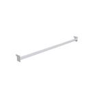 Régua De Aço Carbono 91cm Branco Para Gôndola Sa Gôndolas