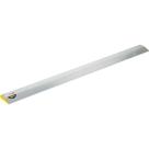 Régua de Alumínio 3,0m Trapezoidal Bi Tubular para Alinhar Superfícies e Pisos Vonder