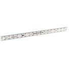 Régua de alumínio Mayes 10187 45 cm de borda reta leve