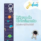 Régua de Crescimento - Astronauta