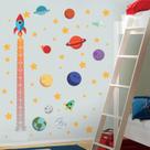 Régua de Crescimento Infantil Espaço Sideral Régua de Crescimento Infantil Espaço Sideral