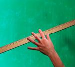 Régua de Madeira Em MDF Natural 60 cm Com Pegador Referência 1562 Souza Régua de Madeira Em MDF Natural 60 cm Com Pegador Referência 1562 Souza