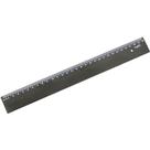 Régua de Poliestireno NEW Line BLACK 30CM Pacote com 10 Unidades