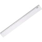 Régua de Poliestireno NEW Line Cristal 30CM Pacote com 10