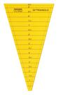 Régua de Quilting Triangular 30 e Molde Acrílico para Estênceis DIY, 13,9 cm x 22,8 cm - Traceease Régua de Quilting Triangular 30 e Molde Acrílico para Estênceis DIY, 13,9 cm x 22,8 cm - Traceease