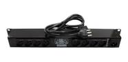 Régua De Tomadas Filtro De Linha 2500w Display Ac-ST3000cd Pws