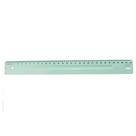 Régua Dello Régua de 30cm Dello Verde Pastel com Apoio Central para os Dedos 1 Unidade Verde Régua Dello Régua de 30cm Dello Verde Pastel com Apoio Central para os Dedos 1 Unidade Verde