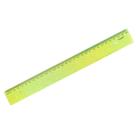Régua Escolar 30cm Holográfica Glitter Amarela New Line Brilhante Waleu