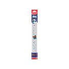 Régua Escolar 30cm Maped Twist'n Flex Pixel Flexível Inquebrável