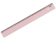 Régua Escolar New Line 30cm Tons Pastel Colorida e Glitter Waleu