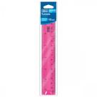 Régua Flexível 15cm rosa Tilibra
