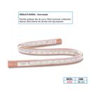 Régua Flexível com Escala 50 cm Trident 2250