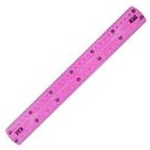 Regua flexível não quebra dobra cabe no estoj rosa neon pink - KAZ Regua flexível não quebra dobra cabe no estoj rosa neon pink - KAZ