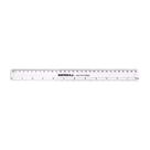 Régua Flexível Super Resistente 30cm Cristal - Cis