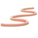 Régua Flexível Trident Sem Escala com 80cm - 1280