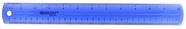 Régua Flexível Westcott Jeweltone de Plástico Azul 30 cm