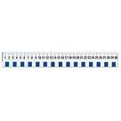Régua hand2mind Flexible Safe-T Plastic, 30 cm, conjunto de 12