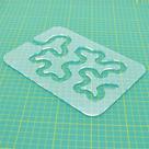 Régua Kriativa para Quilting Modelo Labirinto - Pé de 12mm Régua Kriativa para Quilting Modelo Labirinto - Pé de 12mm