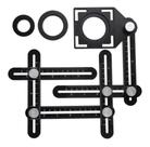 Régua Medidor Marcador De Furo Piso Azulejo Aluminio Casa aparelho obra