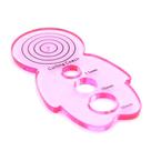 Régua Molde para Quilling LM Curling Coach Régua Molde para Quilling LM Curling Coach
