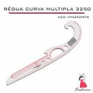 Régua múltipla Curva Patchwork Costura Modelista 3250 petg Régua múltipla Curva Patchwork Costura Modelista 3250 petg