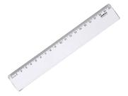 Régua New Line 20cm, Pacote C/ 25 Unidades, Waleu - Cristal - 10270008