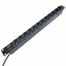 Regua P/ Rack 19 Pol 1U 12 Tomadas 10A Disjuntor F50122