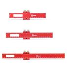 Régua para carpintaria VICHSAMWY Precision Metal Slide Stop 6, 8 e 12"