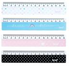 Régua plástica 15 cm estampas sortidas brw re1501