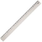 Régua Plástica Cristal 30CM - Pacote com 25 Unidades Régua Plástica Cristal 30CM - Pacote com 25 Unidades