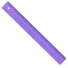 Régua Plástica Full Color 30cm Dello Roxo
