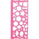 Regua Plastica Geometrica 20Cm 3 Cores Sortid