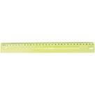 Régua Plástico 30cm Serena Amarelo Kit 4 unidades - Dello