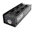 Regua santo angelo para palco 7 saidas ac mod rp6e preto