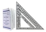 Régua Swanson Tool Co S0101 18 cm de velocidade quadrada azul