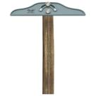 Régua T de Madeira 100cm Trident Bordas de Acrílico e Cabeçote Móvel Mod. 5410