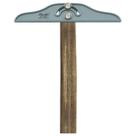 Régua T de Madeira 100cm Trident Bordas de Acrílico e Cabeçote Móvel Mod. 5410