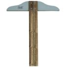 Régua T De Madeira 100cm Trident Cabeçote Fixo - Mod. 5110